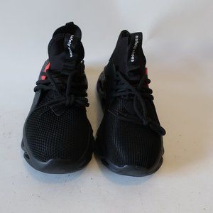 MENS SAFETY BLACK SHOES SZ 48 EURO/US 13.5 *